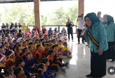 Ketua PKK Prabumulih Hadiri Peringatan Hari Anak Nasional di Al Malik: Anak Terlindungi, Indonesia Maju