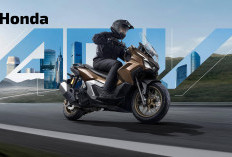 Desain Gagah dan Mesin Bertenaga, Begini Spesifikasi Honda ADV160