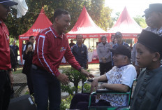 Polres Prabumulih Salurkan 1.000 Paket Bansos dan 5 Kursi Roda, Wujud Kepedulian Hari Bhayangkara ke-80