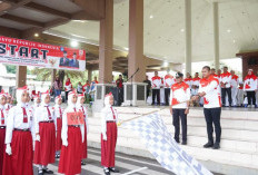 Barisan Umum Pagi, SMA Sederajat Siang: Tingkat SD/SMP Selesai, Pelajar Tampil Kreatif dan Penuh Semangat