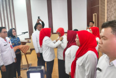 Pengurus PMI Kecamatan Dilantik, Wako Prabumulih Arlan: Warga Jangan Sulit Cari Darah
