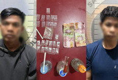 Tim Resmob Sunyi Senyap Prabumulih Barat Bongkar Kasus Narkoba, 2 Tersangka Digerebek Pesta Sabu di Bedeng