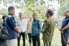 Wabup Ogan Ilir Monitoring Rekapitulasi Penghitungan Suara di PPK Tanjung Batu dan Payaraman
