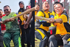 Tarik Tambang, Pemkot Tumbangkan Polres: HUT RI ke-80 Pemkot Prabumulih jadikan Momentum Pererat Solidaritas