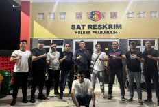 Tim Resmob Polres Prabumulih Tangkap Buron Kasus Penggelapan Mobil Modus Test Drive di  Rumah Makan 