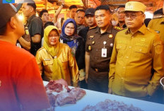 Jelang Lebaran Wako Prabumulih Pantau Pasar: Harga Bahan Pokok Stabil, Persediaan Cukup