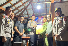 Warga Desa Karangan Kompak Hidupkan Satkamling, Kapolres Prabumulih Beri Apresiasi