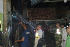 Rumah Terbakar di Karang Raja Prabumulih 