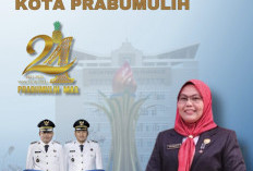 Kabag Organisasi Inggit Damayanti mengucapkan Selamat HUT Kota Prabumulih ke-24