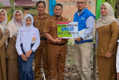 Bantuan Sumur Bor dari Perusahaan, SMPN 13 Prabumulih Tak Lagi Kekurangan Air Bersih