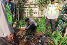 Polsek Semidang Aji OKU Galakkan Program Tanam 10 Juta Pohon