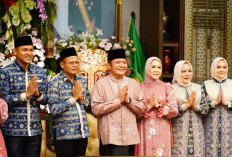 Harmoni Idul Fitri, Mempererat Sinergi: Wali Kota Prabumulih Bersilaturahmi dengan Forkopimda Sumsel