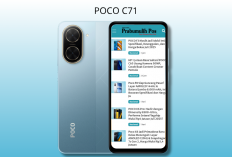 POCO C71 Resmi Jadi Primadona HP Sejutaan! Layar 120Hz Super Mulus & Kamera 32MP di Harga Rp1 Jutaan