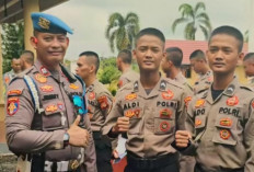 Aldi Aldo Kembar Pemuda Desa Karangan Kota Prabumulih Lulus Polri, Tugas di Brimob Mabes Polri 