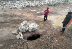 Sungai Kaliasat di Blitar Mendadak Mengering, Lubang Misterius Sedot Habis Airnya