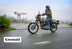 Motor Klasik Kawasaki W230, Teman Keliling Kota Biar Makin PeDe