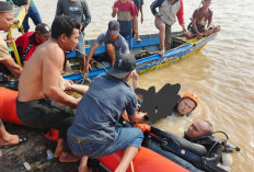 Dua Pemuda Tenggelam Saat Menyeberangi Sungai Batanghari dengan Perahu Ketek