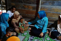 Kolaborasi Lawan Stunting, TP PKK dan Dinkes Prabumulih Turun Langsung ke Rumah Balita 