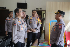 Mabes Polri Supervisi Pengamanan Mudik di Prabumulih, Personel Diminta Tingkatkan Kewaspadaan