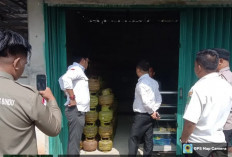 Camat dan Lurah di Prabumulih Pantau Pangkalan Gas di Wilayah Masing - Masing