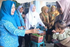 Peran Posyandu Diperkuat: TP PKK Kota Prabumulih Sambangi Posyandu Serasan di Kelurahan Prabumulih