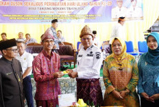 Semarak HUT ke-25 Desa Tanjung Menang, Budaya Leluhur Tetap Dijunjung: Sedekah Adat Pererat Silaturahmi 