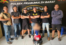 Curi Motor di Dua Lokasi, Remaja 17 Tahun Diringkus Tim Opsnal Tekab Polsek Prabumulih Barat