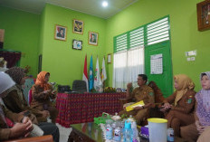 Lakukan Verifikasi Kepsek SMPN 3 dan SMPN 8 yang Memasuki masa Purna Bakti