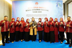 Dekranasda Prabumulih Hadiri Rakornas 2025, Selvi Gibran Tekankan Pembinaan Perajin dari Hulu ke Hilir