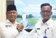 Sertijab Kepala Dinas Kominfo Prabumulih, Effryadi Resmi Gantikan Yandi Irawan