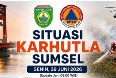 Waspada Karhutla! 26 Titik Panas Terdeteksi di Sumsel, Patroli Udara Diperketat