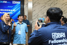 Cetak Generasi Jurnalis Unggul, BRI Beri Beasiswa S2 ke 45 Wartawan
