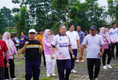 Senam Pagi Bersama di Stadion Talang Jimar, Pemkot Prabumulih Perkuat Budaya Hidup Sehat ASN