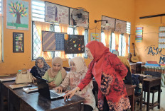 Kepsek SDN 82 Prabumulih Langsung Tularkan Ilmu Pembelajaran Mendalam kepada Guru
