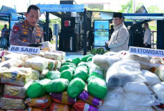 Musnahkan 214 Ton Narkoba Senilai Rp29 Triliun, Presiden Tegaskan Perang Total Lawan Kejahatan Narkotika