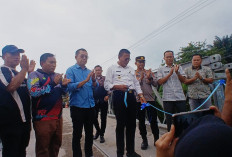 Jembatan Bailey Muara Dua Resmi Dibuka, Wako Prabumulih: Ajak Jaga Bersama, Roda Enam Jangan Melintas