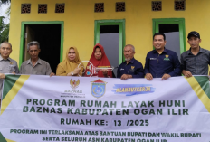 Kado Lebaran Berkesan: Baznas Ogan Ilir Serahkan Dua Rumah Layak Huni