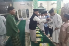 Jalankan Sunah Nabi Muhammad, Jemaah Masjid Istighfar Palembang Santuni Anak Yatim Setiap Bulan