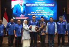 Hasil Survei Tinggi, Partai Demokrat Dukung Hj Ngesti Ridho - Mat Amin: Maju Pilkada Prabumulih 2024