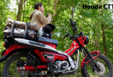 Motor Tangguh Untuk Petualangan Lebih Seru, Begini Spesifikasi Honda CT125