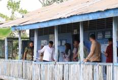 Pondasi Miring & Atap Bocor, Sekda Janjikan Perbaikan Cepat SDN 200 Palembang