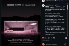 Museum Nasional Korea Disulap Pink Sambut Album Deadline BLACKPINK