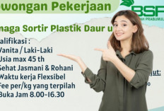 BSP Prabumulih Buka Lowongan Kerja, Pria Wanita Usia Maksimal 45 Tahun Bisa Daftar