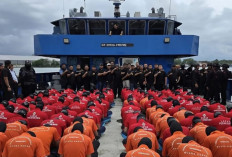 130 Napi Berisiko Tinggi Dipindahkan ke Nusakambangan, Total Capai 1.882 Warga Binaan