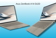 Asus ZenBook A14 OLED : Laptop Flagship Super Tipis dengan Layar Memukau dan Baterai Tahan Seharian