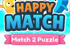 Cuan dari Ponsel, Cara Mudah Menghasilkan Uang dengan Happy Match - Puzzle Game