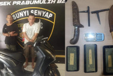 Resmob Prabumulih Barat Bekuk Pelaku Pencurian Motor Milik Warga Jalan Tebat