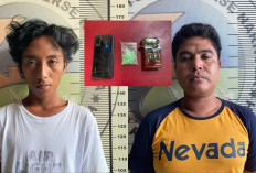 Simpan 24 Butir Ekstasi di Belakang Lemari, Dua Pria Diciduk Satnarkoba Polres Prabumulih