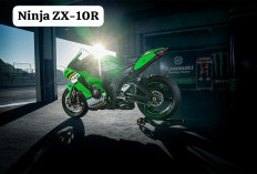 Kawasaki Ninja ZX-10R ABS, Motor Sport Untuk Melewati Tikungan
