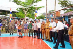 Jaring Atlet Muda, Wali Kota Prabumulih Buka Turnamen Voli di Desa Jungai